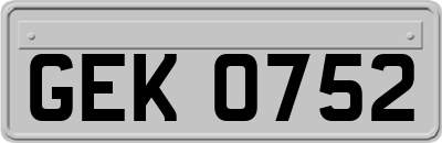 GEK0752