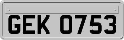 GEK0753