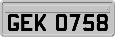 GEK0758