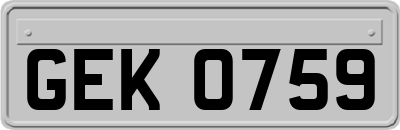 GEK0759