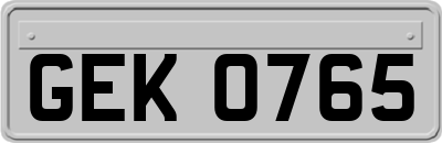 GEK0765
