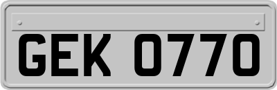 GEK0770