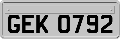 GEK0792
