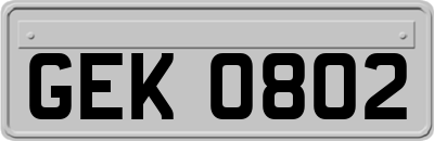 GEK0802