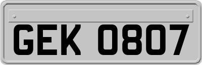 GEK0807