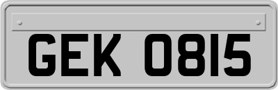 GEK0815