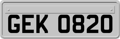 GEK0820