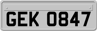 GEK0847