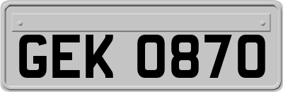 GEK0870