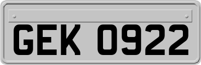 GEK0922