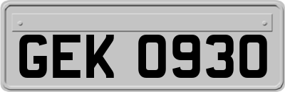 GEK0930