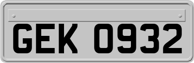 GEK0932