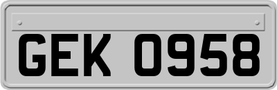 GEK0958