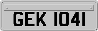 GEK1041