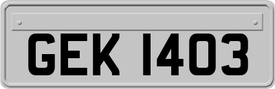 GEK1403