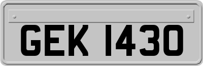 GEK1430