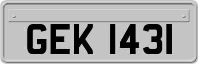GEK1431