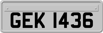 GEK1436
