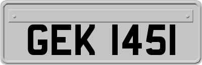 GEK1451