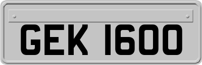 GEK1600