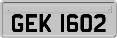 GEK1602