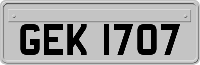 GEK1707