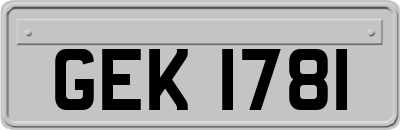 GEK1781