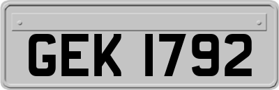GEK1792