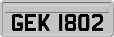 GEK1802