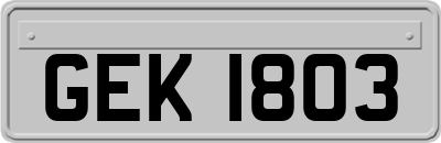GEK1803