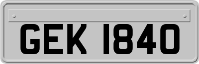 GEK1840