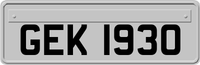GEK1930