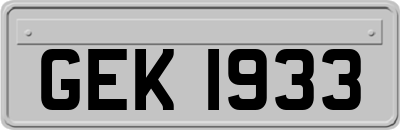 GEK1933
