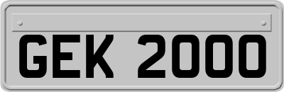 GEK2000