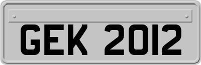 GEK2012