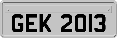 GEK2013