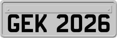 GEK2026