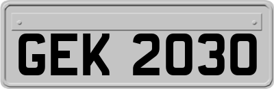 GEK2030