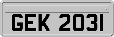 GEK2031