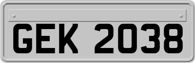 GEK2038