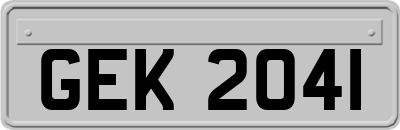 GEK2041
