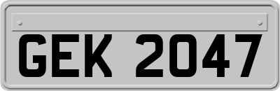 GEK2047