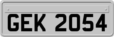 GEK2054
