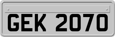 GEK2070