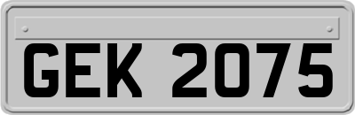 GEK2075