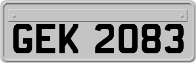GEK2083
