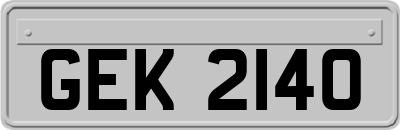 GEK2140