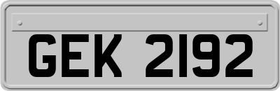 GEK2192
