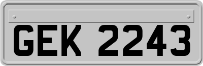 GEK2243
