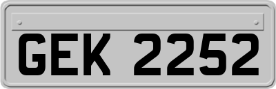 GEK2252